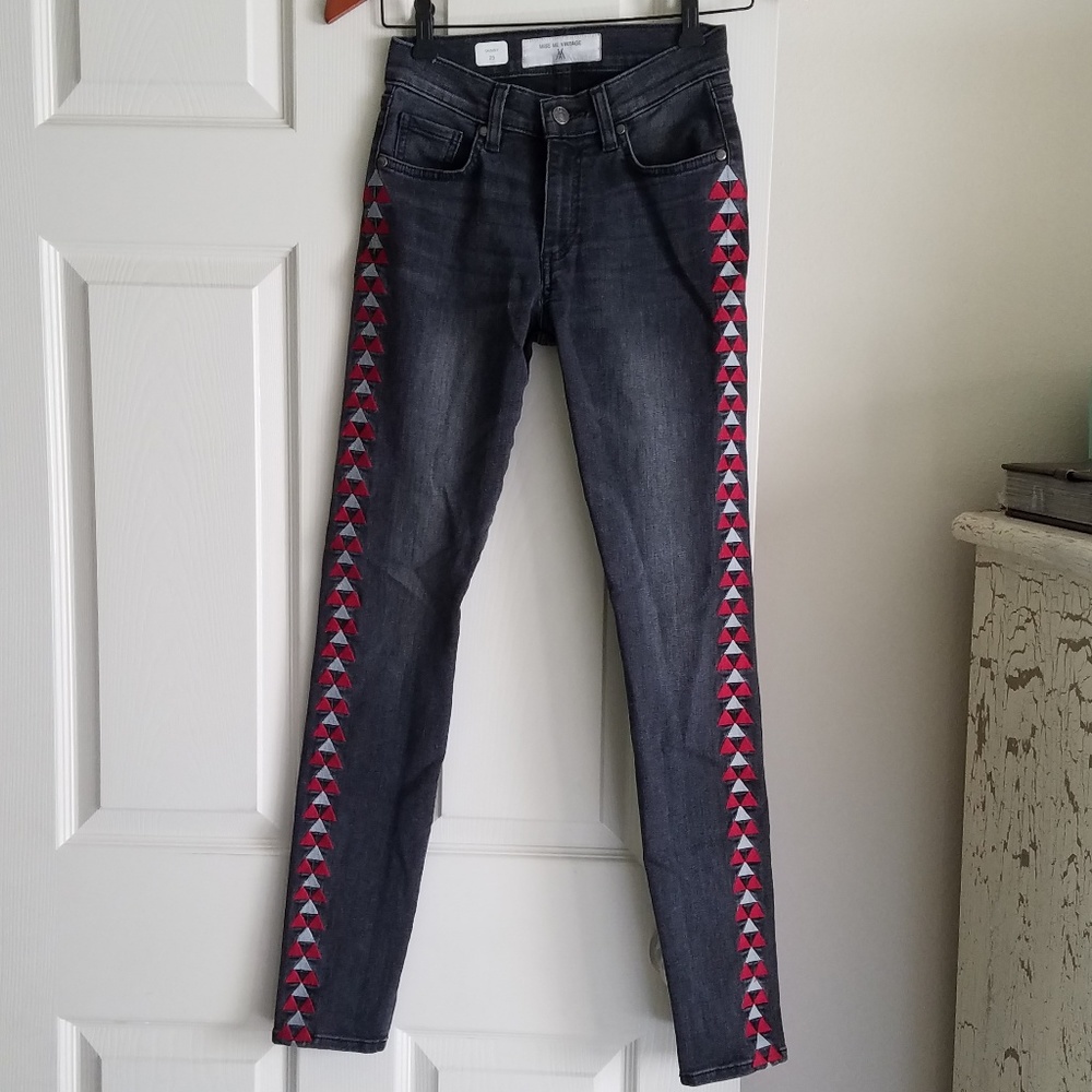 Miss Me Vintage 25 Skinny Actual 24" Excellent!